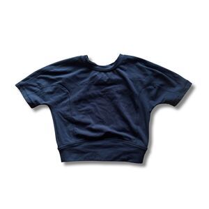 AS Revival Altar'd State Open Back Active T-Shirt Top XS Black NWOT